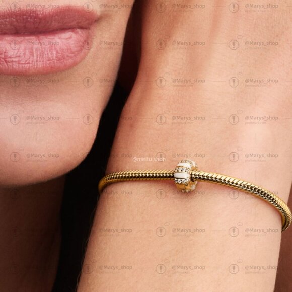 Pandora Stones & Enamel Clip Charm - Picture 4 of 6